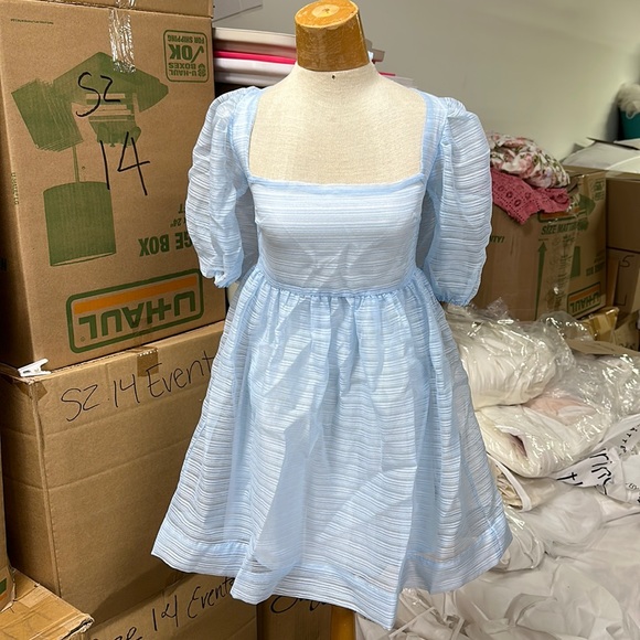 Size 2 BHLDN X free people Alaine mini dress - Picture 3 of 7